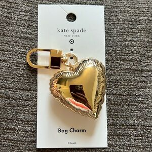 Kate Spade x Target Gold Heart Bag Charm